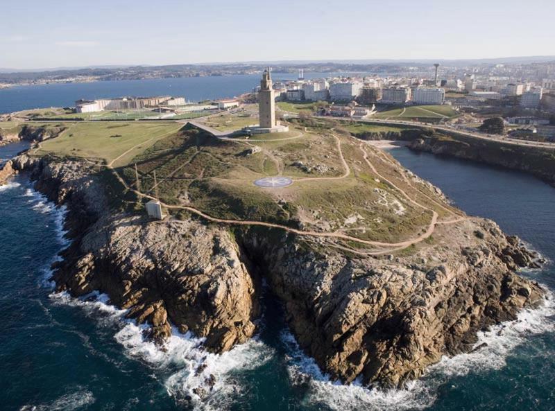 Apartamento Breogan Coruna A Coruna Bagian luar foto